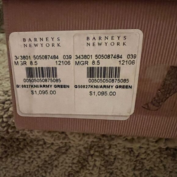 $1095 Gianvito Rossi Open Toe Stretch Knit Stiletto Heel Booties 38.5 or 8.5 - Picture 11 of 11